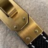 NoNo Xiatian Hermes Kelly 25CM Special Order Epsom Leather CK89 Noir / CK10 Craie Gold Hardware NoNo Xiatian Hermes Kelly 25CM Special Order Epsom Leather CK89 Noir / CK10 Craie Gold Hardware